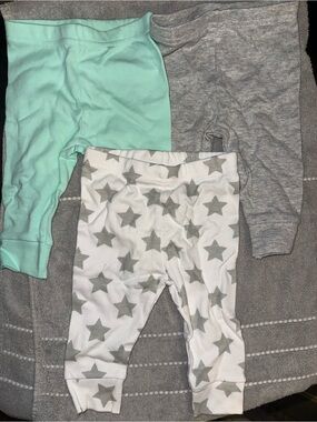 NEW 3-Pack 100% Cotton Baby Pants